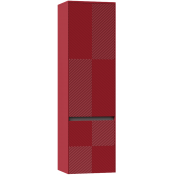 Шкаф-колонна Vod-ok Соло 45 R пурпурно-красный