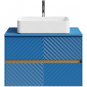 Тумба под раковину Vod-ok Аурум 80 капри синий