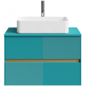 Тумба под раковину Vod-ok Аурум 80 водная синь