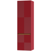Шкаф-колонна Vod-ok Аурум 45 L пурпурно-красный