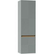 Шкаф-колонна Vod-ok Аурум 45 R мышино-серый
