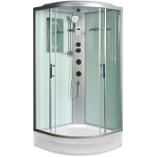 Душевая кабина WeltWasser Werra XL 1004 10000014050 100x100 хром/прозрачное