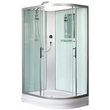 Душевая кабина WeltWasser Werra XL 1201 L 10000014051 120x90 хром/прозрачное