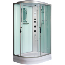 Душевая кабина WeltWasser Werra XL 1204 R 10000014056 120x90 хром/прозрачное