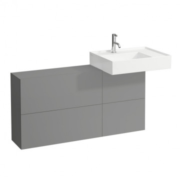 Тумба под раковину Laufen Kartell 4.0829.2.033.642.1 подвесная сланцево-серый