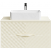 Тумба под раковину Vod-ok Липс 90 светлая слоновая кость