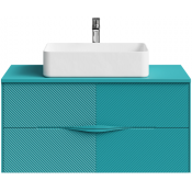 Тумба под раковину Vod-ok Липс 100 водная синь