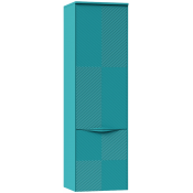 Шкаф-колонна Vod-ok Липс 45 R водная синь