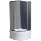 Душевой уголок WeltWasser WW500 С 10000012446 90х90 хром/прозрачное