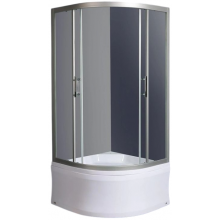 Душевой уголок WeltWasser WW500 С 10000012446 90х90 хром/прозрачное