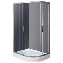 Душевой уголок WeltWasser WW500 С XL H24 10000013853 R 120х90 хром/прозрачное
