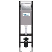 Инсталляция для подвесного унитаза Weltwasser WW Amberg 350 CR 10000012279 с кнопкой