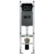 Инсталляция для подвесного унитаза Weltwasser WW Amberg 350 ST BL 10000008212 с черной кнопкой