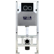 Инсталляция для подвесного унитаза Weltwasser WW Amberg 506 ST BL 10000008229 с черной кнопкой