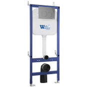 Инсталляция для подвесного унитаза Weltwasser WW Bamberg 460 CR 10000013441 с кнопкой