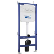 Инсталляция для подвесного унитаза Weltwasser WW Bamberg 460 WT 10000013442 с белой кнопкой