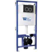 Инсталляция для подвесного унитаза Weltwasser WW Bamberg 525 BL 10000013443 с черной кнопкой