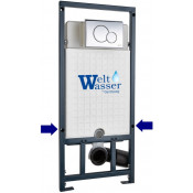 Инсталляция для подвесного унитаза Weltwasser Marberg 507 RD CR 10000008208 с клавишей смыва