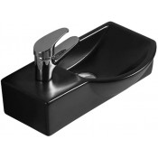 Раковина WeltWasser Aisbach 7940 MT-BL 10000008688 40x22 L черный матовый