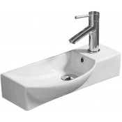 Раковина WeltWasser Aisbach 7945 GL-WT 10000008691 45x24 R белый глянец