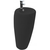 Раковина WeltWasser Leerbach 3838 MT-BL 10000013333 38x38 черный матовый