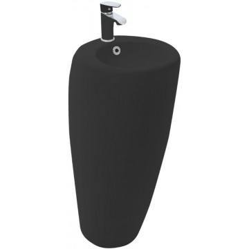Раковина WeltWasser Leerbach 3838 MT-BL 10000013333 38x38 черный матовый