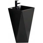 Раковина WeltWasser Leerbach 460 MT-BL 10000013336 46x46 черный матовый