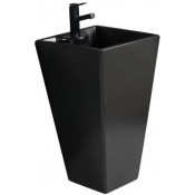 Раковина WeltWasser Leerbach 4847 MT-BL 10000013339 48x47 черный матовый