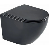 Подвесной унитаз WeltWasser Merzbach 043 MT-BL 10000009940 черный матовый
