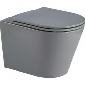 Подвесной унитаз WeltWasser Salzbach 043 MT-GR 10000010283 серый матовый