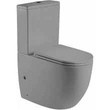 Унитаз-компакт WeltWasser Merzbach 011 MT-GR 10000013649 серый матовый