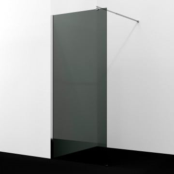 Душевая перегородка WasserKRAFT Rur 30W39-TG хром/тонированное