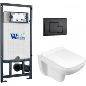 Подвесной унитаз с инсталляцией WeltWasser Marberg 507 / Kehlbach 004 GL-WT / MAR 507 SE MT-BL 10000010735 белый глянец