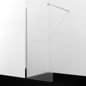 Душевая перегородка WasserKRAFT Rur 30W44-MG 100 хром/матовое