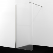 Душевая перегородка WasserKRAFT Rur 30W44BN-MG 100 никель/матовое