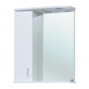 Зеркало-шкаф Bellezza Астра 60 с подсветкой белое левое