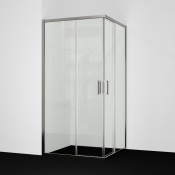 Душевой уголок WasserKRAFT Tauber 64S03 90х90 никель/прозрачное