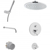 Душевая система Vitra Origin A49311EXP с термостатом хром
