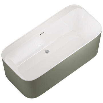 Ванна акриловая Allen Brau Infiniti 2.21001.20/CGM 170х80 белый/цементно-серый