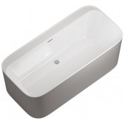 Ванна акриловая Allen Brau Infiniti 2.21001.20/PGM 170х80 белый/платиново-серый