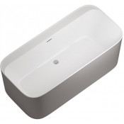 Ванна акриловая Allen Brau Infiniti 2.21001.21/PGM 170х80 белый матовый/платиново-серый