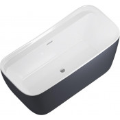 Ванна акриловая Allen Brau Infiniti 2.21002.20/AM 170х78 белый/антрацит