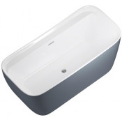 Ванна акриловая Allen Brau Infiniti 2.21002.20/BGM 170х78 белый/сине-серый