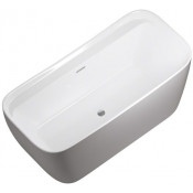 Ванна акриловая Allen Brau Infiniti 2.21002.20/PGM 170х78 белый/платиново-серый