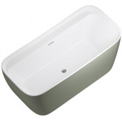 Ванна акриловая Allen Brau Infiniti 2.21002.21/CGM 170х78 белый матовый/цементно-серый