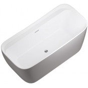 Ванна акриловая Allen Brau Infiniti 2.21002.21/PGM 170х78 белый матовый/платиново-серый