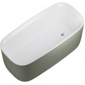 Ванна акриловая Allen Brau Infiniti 2.21003.21/CGM 170х78 белый матовый/цементно-серый