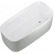 Ванна акриловая Allen Brau Infiniti 2.21003.21/PWM 170х78 белый матовый/папирус