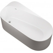 Ванна акриловая Allen Brau Priority 2.31001.20/PGM 170х80 белый/платиново-серый