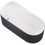 Ванна акриловая Allen Brau Priority 2.31001.21/AM 170х80 белый матовый/антрацит